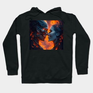 Hell demonic love Hoodie